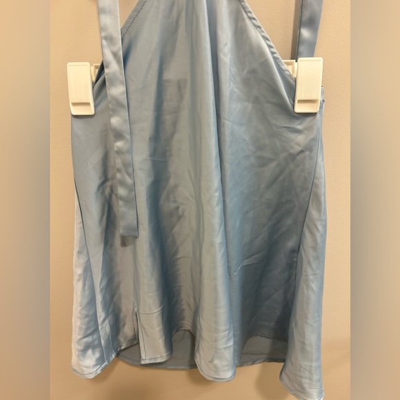 NWT Peppermayo Marseille Mini Dress in Baby Blue - Picture 7 of 12